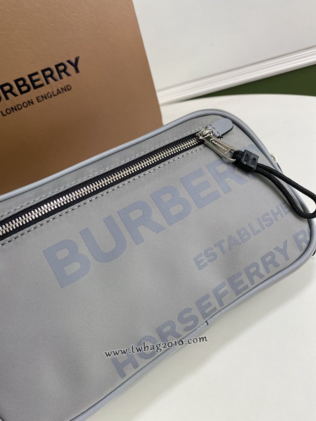 Burberry專門店新款腰包 巴寶莉尼龍布男士腰包挎包 yxb1183